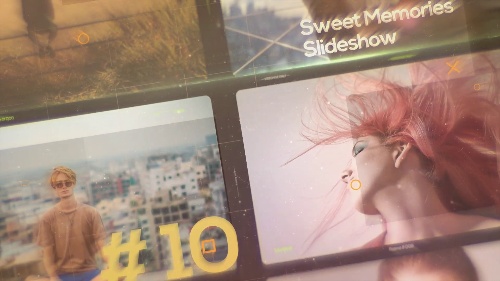 Exquisite-look Sweet Memories Cinematic Slideshow Handler