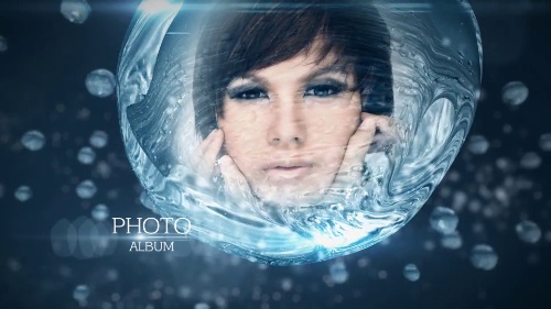 Bright-design Water Drop Slideshow Custom Media