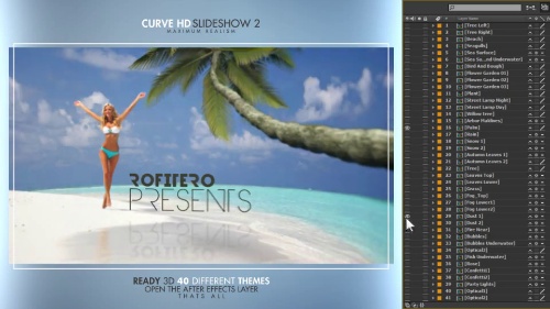 Masterful-effect Curve Hd Slideshow Film Setup