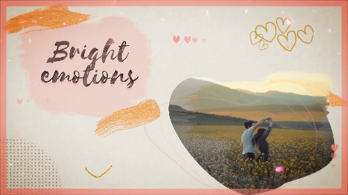 Deluxe-style Valentines Day Romantic Slideshow Film Editor