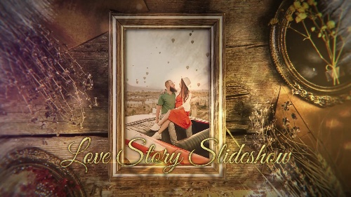 Cinematic Love Story Slideshow Film Editor