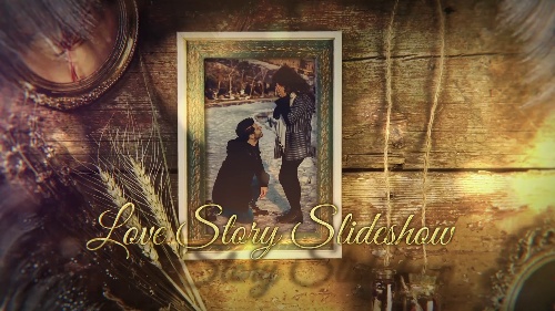 Cinematic Love Story Slideshow Film Editor