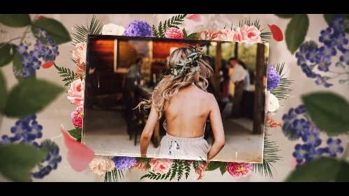 Bold-design Wedding Slideshow Interactive Video